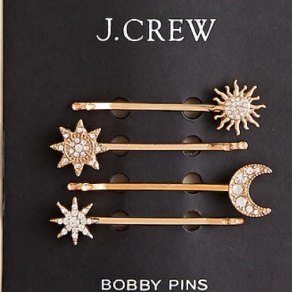 J. Crew Celestial Bobby Pin Pack. Set of 4. - Picture 10 of 10